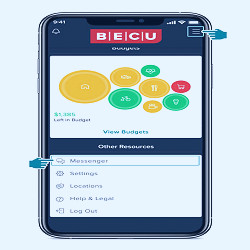 Messenger | Connect via Mobile app or Online Banking | BECU